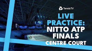 LIVE PRACTICE STREAM Nitto ATP Finals 2024  Centre Court [upl. by Ahsenauj]