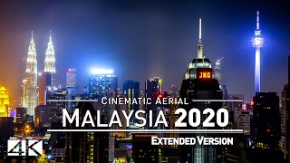 【4K】Drone Footage  The Beauty of Malaysia in 33 Minutes 2019  Cinematic Aerial KL Melaka Penang [upl. by Ailey]