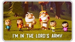 Im In the Lords Army Yes Sir Featuring Michael Tait  plus more Bible songs for kids [upl. by Kong]