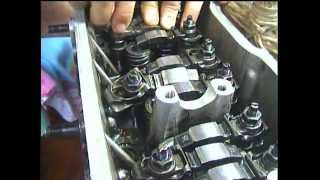 2E engine toyota removing rocker arms and installing [upl. by Brunk579]