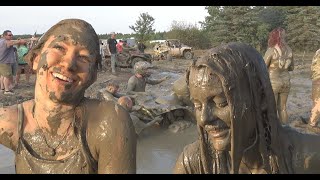 GIRLS  MUD IS FUN  TALL PINES FARM FEST PT 12 [upl. by Sandy]