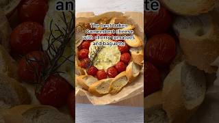 The best baked Camembert Cheese🧀 with Cherry Tomatoes 🍅and Baguette 🥖 camembertcheese baguette [upl. by Fermin]