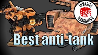 Best AntiTank Tau Units Ranked  Warhammer 40k 10th Edition [upl. by Ydnic718]