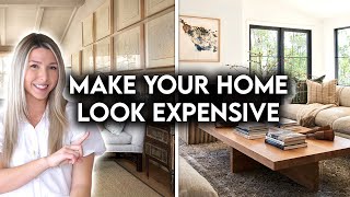 10 WAYS TO MAKE YOUR HOME LOOK EXPENSIVE  DESIGN HACKS [upl. by Fanchette149]