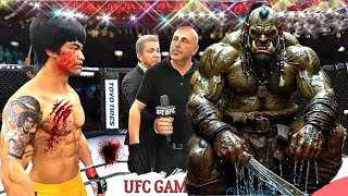 Ufc 4 Bruce Lee Vs Wild Ogre Ea Sports [upl. by Alviani]