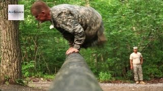 United States Army Air Assault School  Obstacle Course [upl. by Alva]