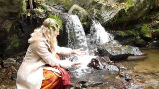 Wasserfall Meditation Naturgeister Schwingungserhöhung Elfen amp Feen mit Sylvia Harke [upl. by Sheelagh]