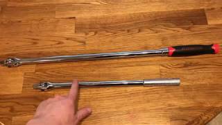 Harbor Freight vs SK breaker bar comparision [upl. by Ecnedurp]