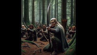 The Dawnless Days  Legolas smash a Isengard army lead by Ugluk [upl. by Black]