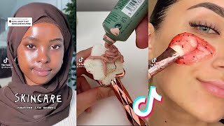 Satisfying Skincare Routine 😍✨  TikTok Compilation The BEST Skincare Products [upl. by Nibot536]