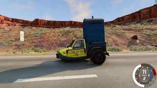 BeamNG Daily Car Crash 44 [upl. by Ahseenat]