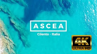 Ascea  Cilento  Italy by drone in 4k Ultra HD [upl. by Neirbo]