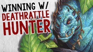 WINNING W DEATHRATTLE HUNTER  Constructed  The Boomsday Project  Hearthstone [upl. by Henriha431]