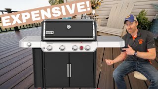 Best gas grill for large family Weber e435 propane grill customer overview [upl. by Ecaroh]