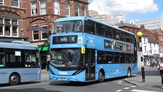 Buses Trains amp Trams around Nottingham June 2022  Part 2 [upl. by Sukramal]