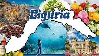 🌊💐 LA LIGURIA  Le Regioni dItalia Geografia 🌍📚 [upl. by Jard]