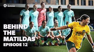 Behind the Matildas v Scotland amp England brought to you by Rebel [upl. by Haonam962]