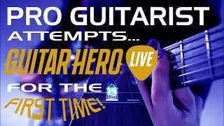 Pro Heavy Metal Shredder tries Guitar Hero Live for the first time [upl. by Puglia195]