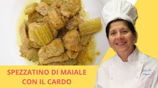 Spezzatino di Maiale con il Cardo  Rosticceria Mirella a Corridonia [upl. by Einnoj]