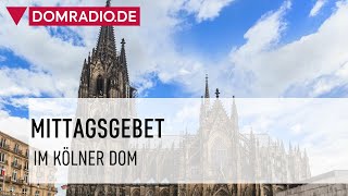 Mittagsgebet im Kölner Dom am 31102024 [upl. by Aylad]