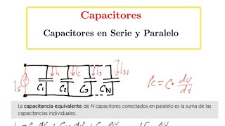 Capacitores en serie y paralelo [upl. by Engapmahc]