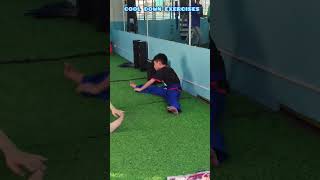 COOL DOWN EXERCISES AFTER TAEKWONDO TRAINING cooldown taekwondotraining martialarts [upl. by Flem]