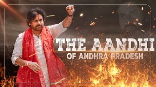 Pawan Kalyan  The Aandhi of Andhra Pradesh  Janasena’s Historical Victory  పతనం నుండి ప్రభంజనం [upl. by Oicapot829]