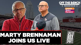 Cincinnati Reds Series Finale Marty Brennaman Joins Us Live Reds Managerial Search  OTB 92624 [upl. by Adey]