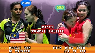 Super Match 🔴 Pearly TanM Thinaah MAS vs CHN Chen Qing ChenJia Yi Fan Badminton [upl. by Alanna552]