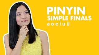 Learn Chinese Pinyin Lesson 1 Chinese Pinyin Simple Finals a o e i u ü Pinyin Vowels [upl. by Wojak]