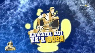 Hawaiki nui vaa 2023  Étape 2 Raiatea  Tahaa [upl. by Airda]