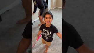 Mom and dad catch son breaking brand new TV shorts [upl. by Sidwel]