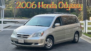 2006 Honda Odyssey EX Startup Walkaround features amp Test drive [upl. by Aciemaj764]