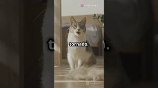 Tornado Cat 🐈  cat catvideos pets crazycats cutecat stories funnycats crazyanimal short [upl. by Faina]