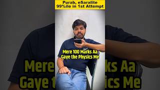 Focus on PYQs for JEE Mains 1st Attempt 💯 Easiest 99ile 😱 IIT Motivation shorts esaral jee2025 [upl. by Fridell]