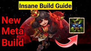 Crystella  Almost Invincible 😳😳  Full Tank Build  Thats wht we want 🙂  Dont Miss Castle Clash [upl. by Eenwat]