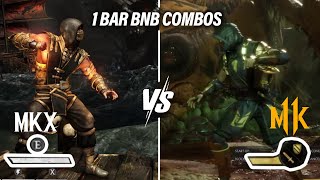 Mkx vs Mk11 comparison years later PT1 [upl. by Norted655]