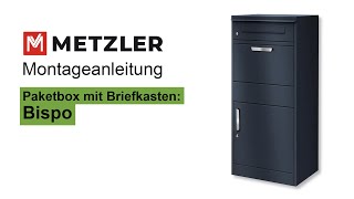 Metzler Paketbox Bispo amp Bispo 2 – Montageanleitung einfach erklärt [upl. by Gabriello]