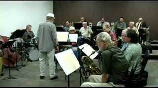 Pat Longos Hollywood Big Band Rehearsal Clip [upl. by Natanoy497]