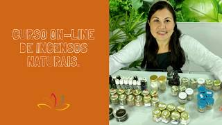 Curso Online de Incensos Naturais [upl. by Annaiviv]