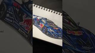 Mad Mikes rotary McLaren P1 drawing 🔥✍🏻 art shorts mclaren p1 realistic marker [upl. by Berhley]