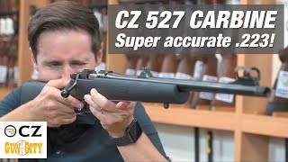 CZ 527 223 Carbine  Gun Review [upl. by Asselim]