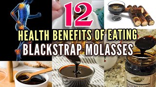 12 Health Benefits of Blackstrap Molasses [upl. by Aisayt]