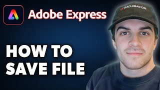 How to Save Adobe Express File Full 2024 Guide [upl. by Akemyt]