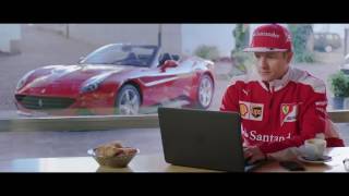 Kimi Raikkonen as a UPS Driver Funny Commercial [upl. by Acirdna]