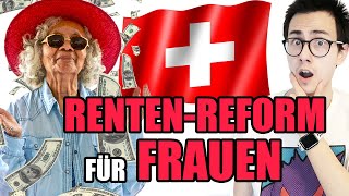 Rente mit 65 für Frauen Schweizer AHV Reform 2021 🇨🇭💸  Sparkojote [upl. by Ogirdor]