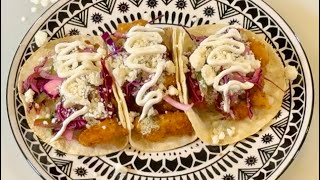 Crispy Shrimp Tacos Recipe [upl. by Hilliard]