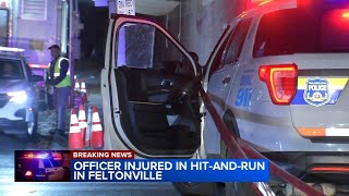 Officer injured after being hit by driver in stolen vehicle [upl. by Kalie]