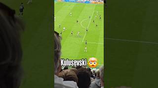 Tottenham vs Arsenal Kulusevski Last Minute chance  premierleague football soccer [upl. by Ahsimet]