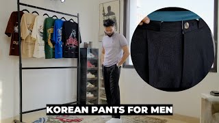 Korean Pants For Men  BeYourBestOfficial [upl. by Marlane]